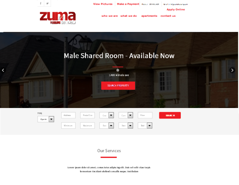 Zuma Housing Hollywood