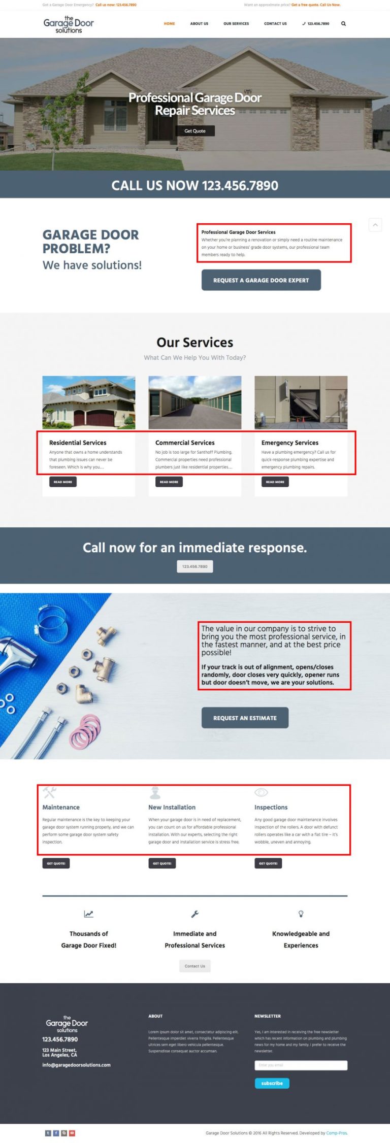 The Garage Door Solutions