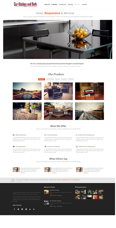 Our Kitchen and Bath