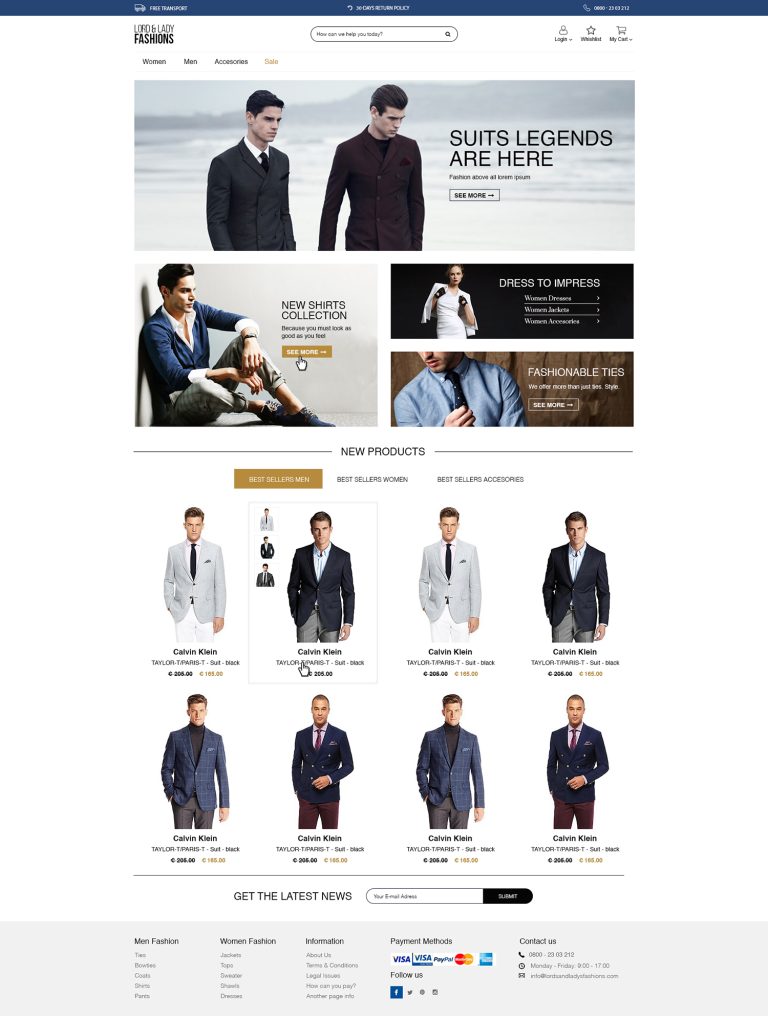 Lord & Lady Fashions