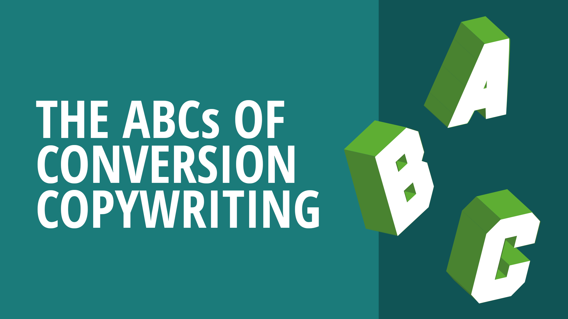 ABCs of conversion copywriting