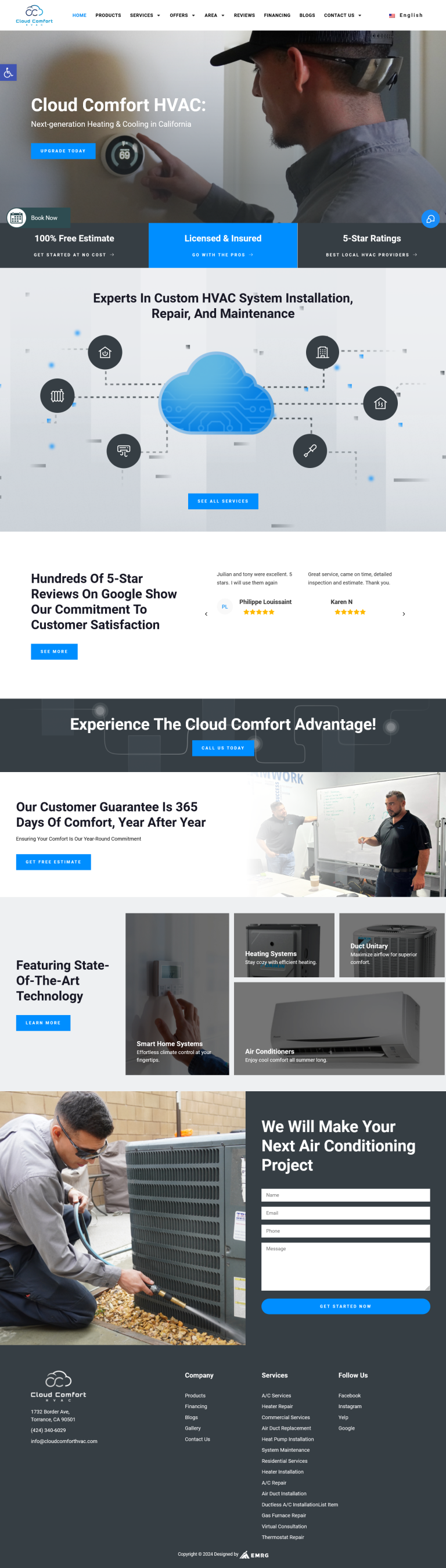 Cloud Comfort HVAC
