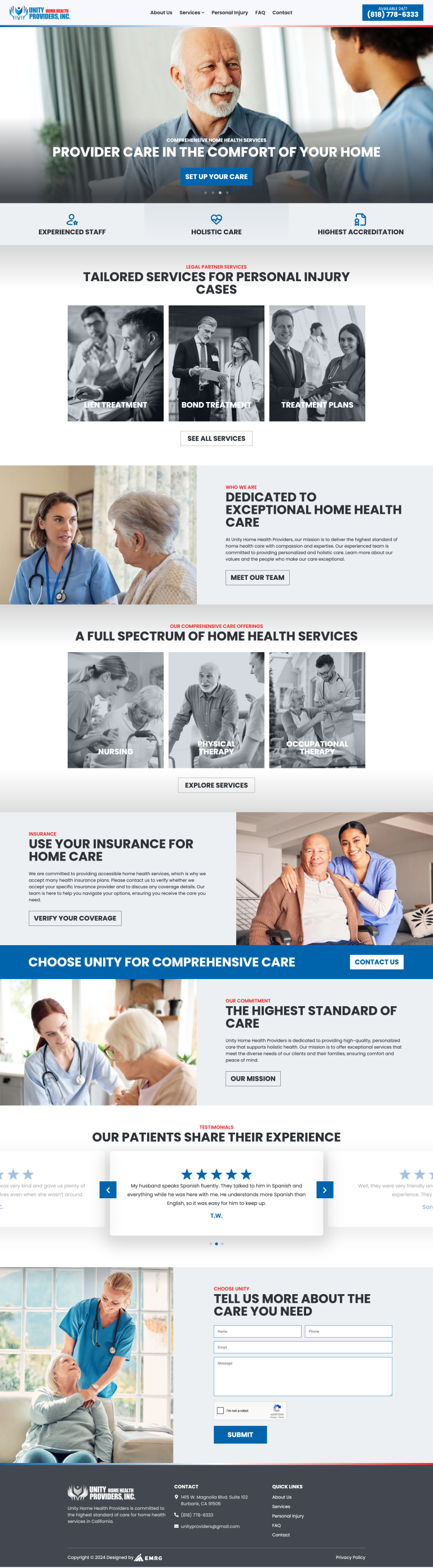 Unity Home Health Providers