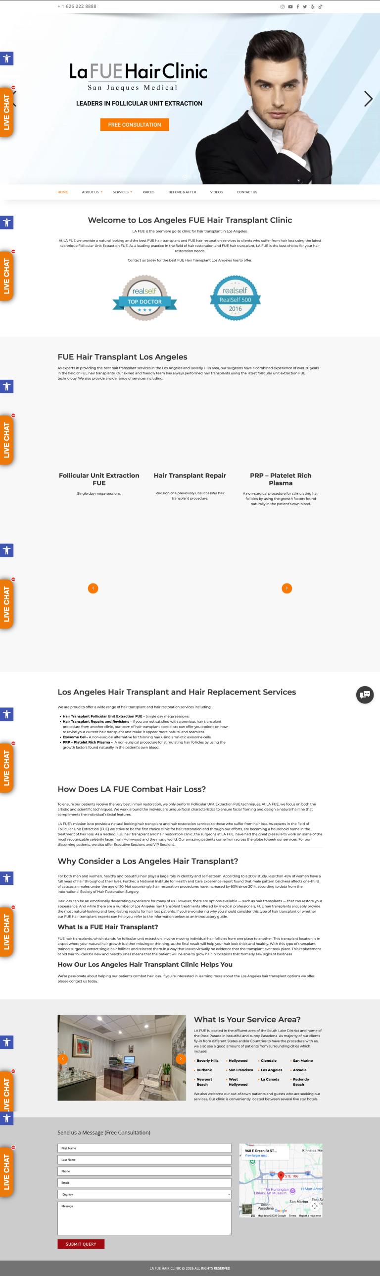 LA FUE Hair Clinic