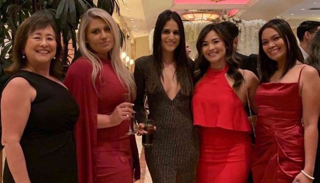 Members of the Tofer's Family at Doctors on Liens Holiday Party 2022