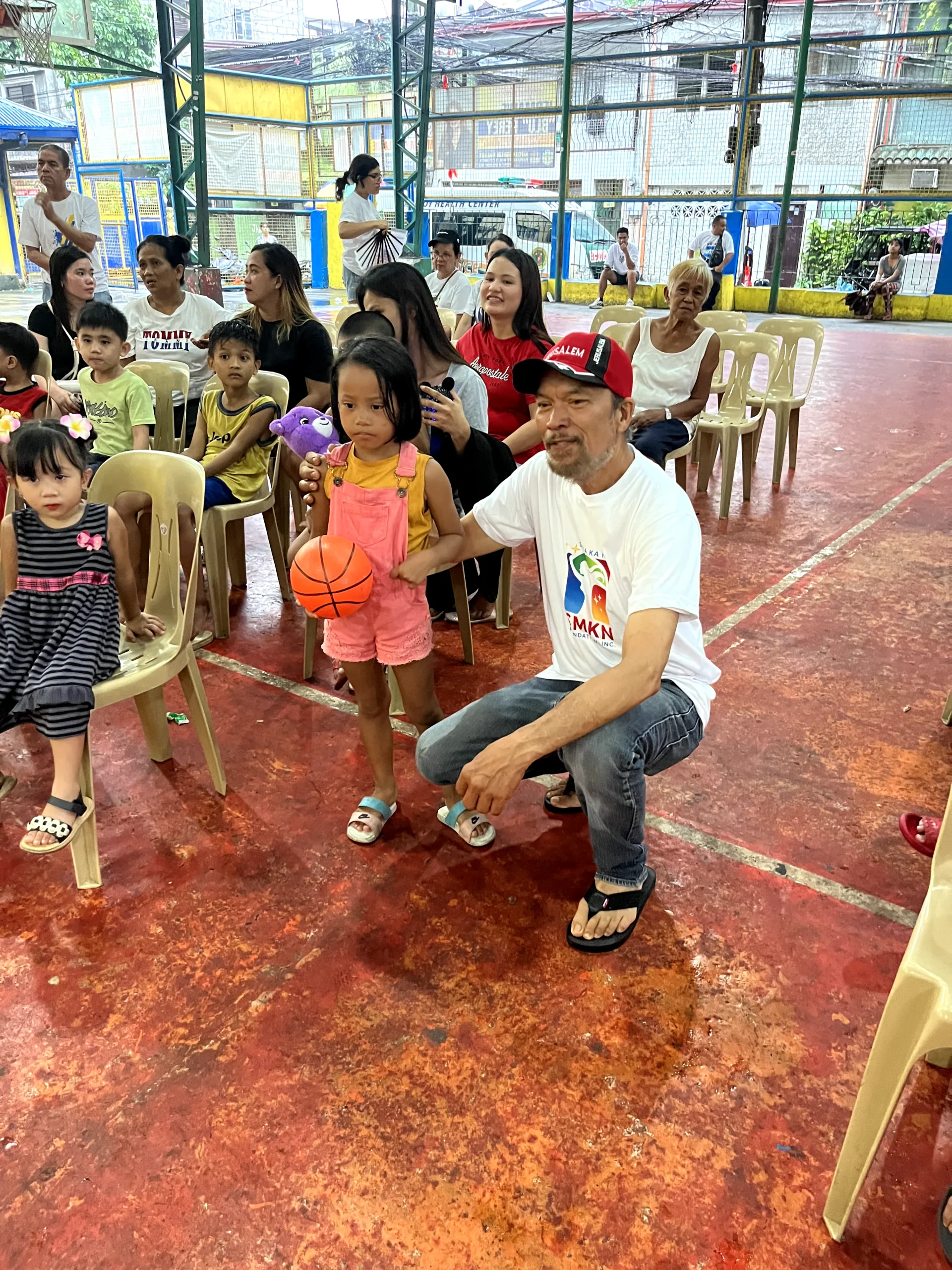 giving back slide